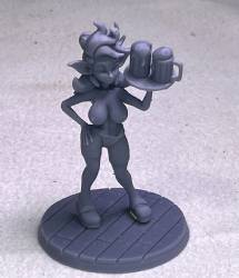 Goblin Clara Barmaid 75mm (NSFW)